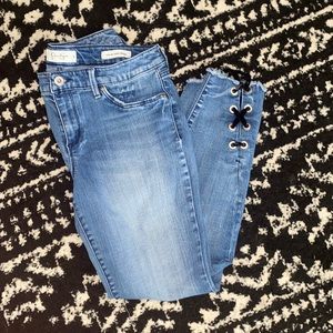Jessica Simpson Kiss Me Ankle Skinny Jeans